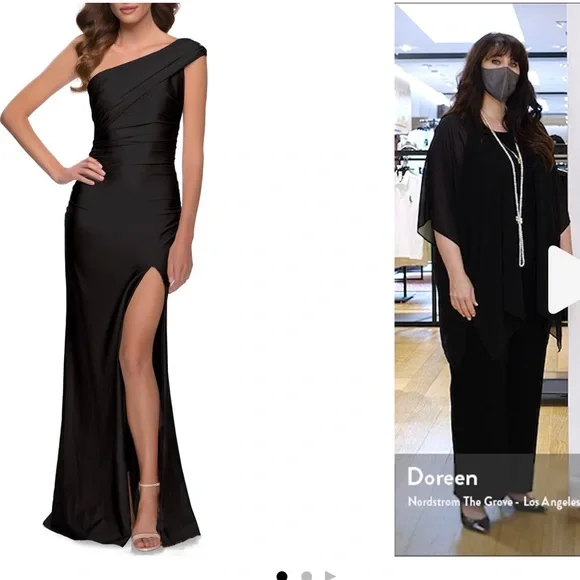 La Femme Dresses La Femme Off The Shoulder Gown Poshmark